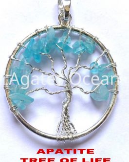 Apatite Tree of Life Pendant