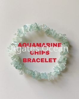 Aquamarine Chips Bracelet