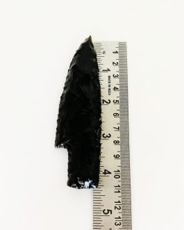 4 Inch Black Obsidian Knife