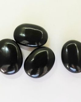 Black Obsidian Palm Stone