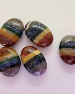 Chakra Palm Stone