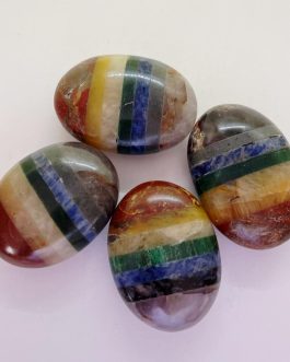 Chakra Palm Stone