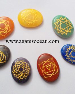 Chakra Oval Set