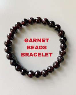 Garnet Beads Bracelet