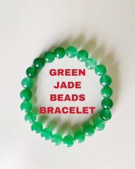 Green Jade Beads Bracelet