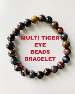 Multi Tiger Eye Beads Bracelet