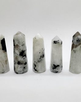 Rainbow Moonstone Obelisk