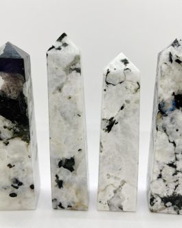 Rainbow Moonstone Points