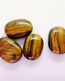 Tiger Eye Palm Stone