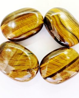 Tiger Eye Palm Stone